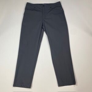 VRST Men's W33 L32 Gray/Black Lot of‎ 2 Athletic Fit Casual Dress Pants (33x26)
